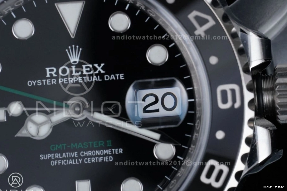 GMT LN SH3285 on Edition 116710 904L SS 853 New Master Bracelet ARF II Jubilee Best StreetReady V 1:1 1027